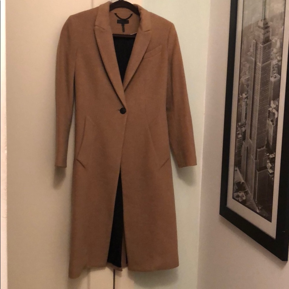 Rag and bone camel coat